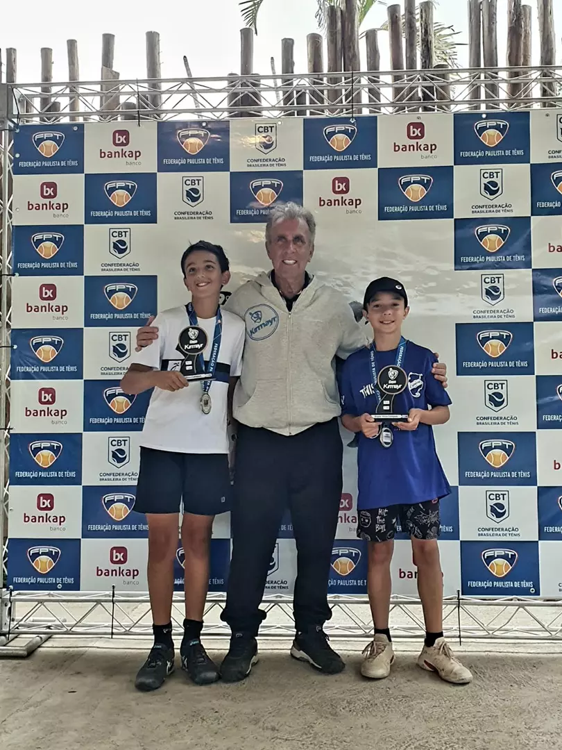 Tênis: esperiotas conquistam medalha na 1ª etapa do CBT